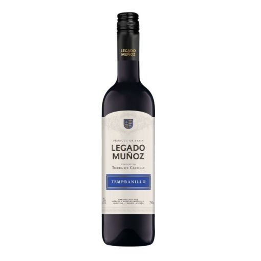 Legado Munoz Tempranillo Rode Wijn 75cl Spanje Doos 6 Flessen (4,70 pst)