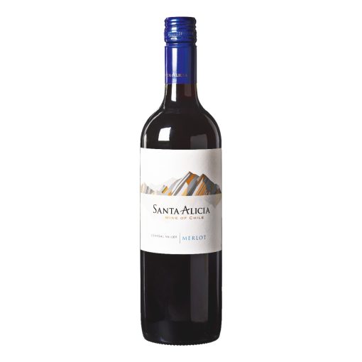 Santa Alicia Merlot 75cl Rode Wijn Chili Doos 6 Stuks (4,44)