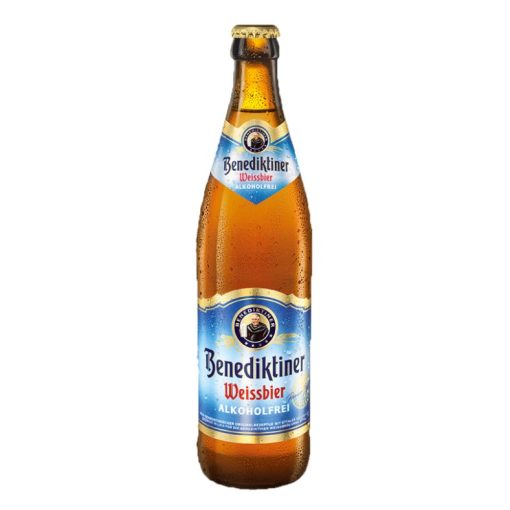 Benediktiner 0.0 Alcoholvrij Weissbier Fles 50cl Krat 20 Stuks
