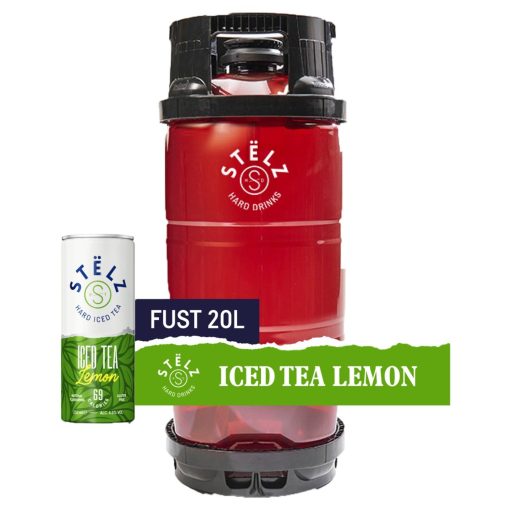Stëlz Iced Tea Lemon Hard Seltzer 20L – Tapvat met citroen ijstheesmaak