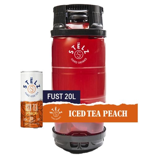 Stëlz Iced Tea Peach Hard Seltzer 20L Vat – Tapklaar zomerdrankje
