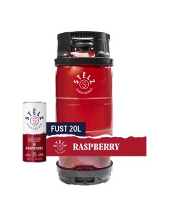 Stëlz Raspberry Hard Seltzer 20L Vat – Alcoholische bruisdrank met framboos