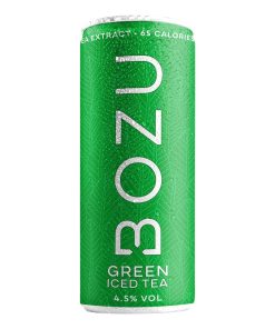 Bozu Iced Tea Green Premix 25cl – tray met 12 blikjes groene ijsthee