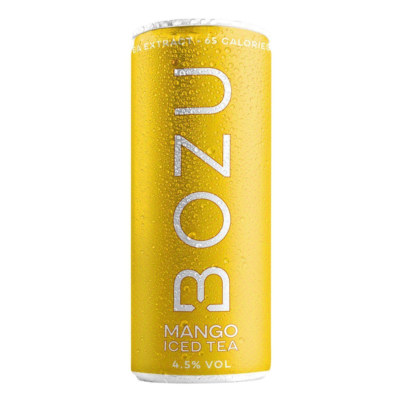 Bozu Iced Tea Mango 25cl – tray met 12 blikjes alcoholische mango ijsthee