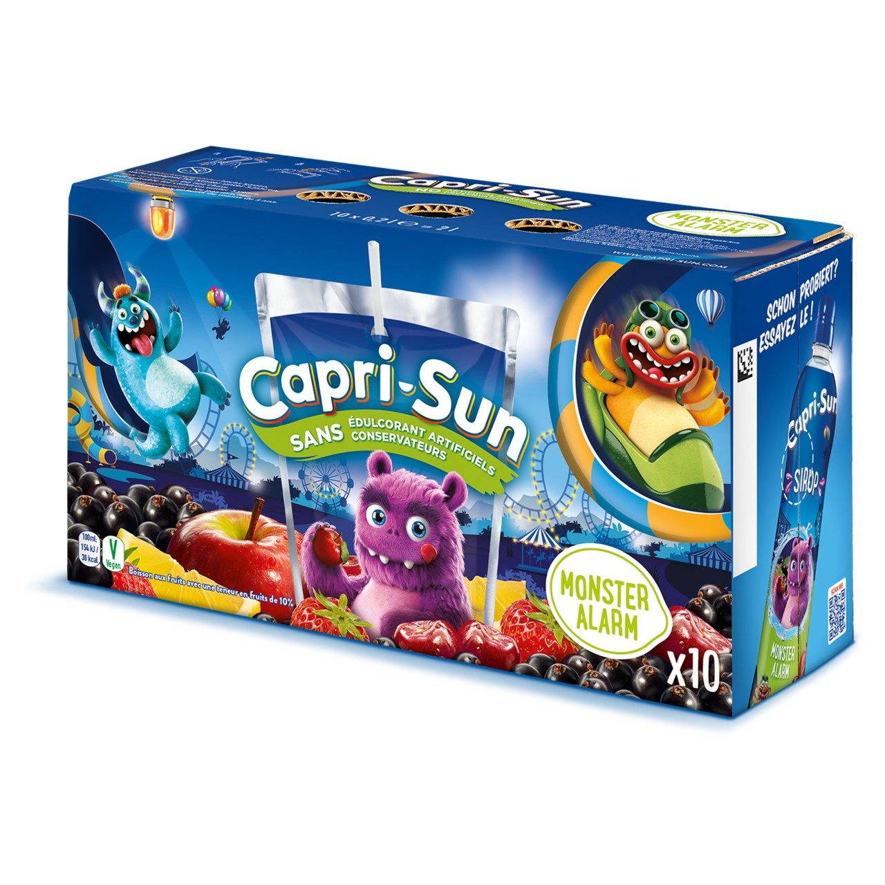 Capri Sun Monster Alarm Tray 4x10x20cl