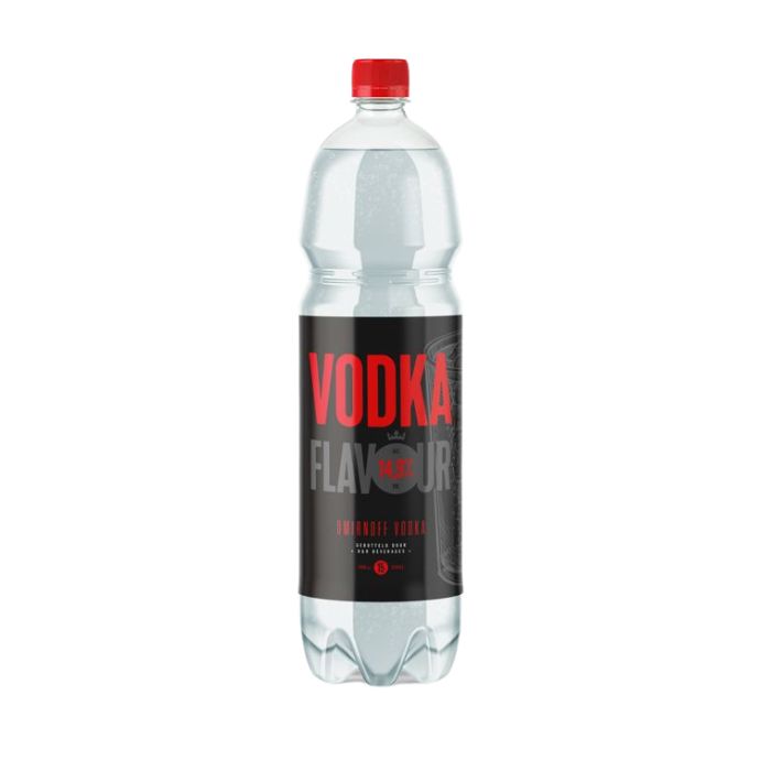 Smirnoff Vodka Red 1,5 Liter PET 14,9% Alcohol – goedkoopdrank.nl