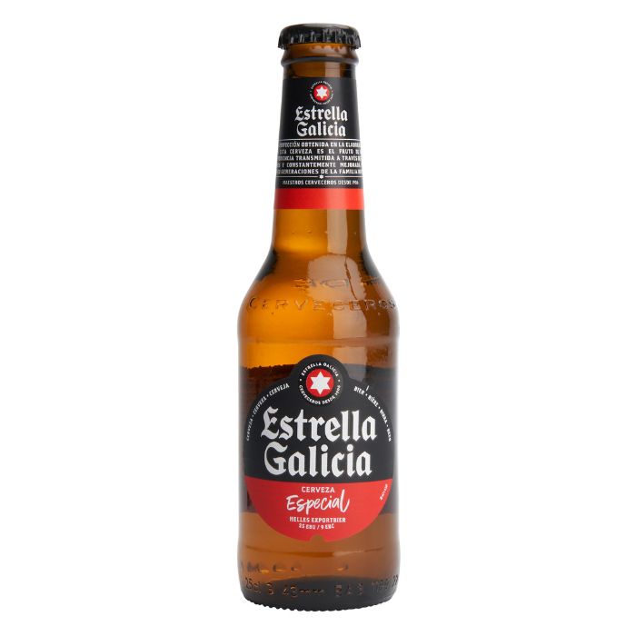 Estrella Galicia Especial Bier Flesjes 25cl Tray 24 Stuks – Spaans lagerbier