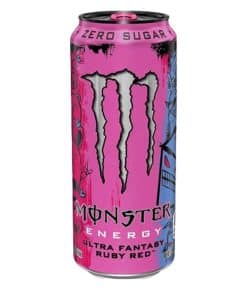 Monster Ultra Ruby Red – suikervrije citrus energydrink