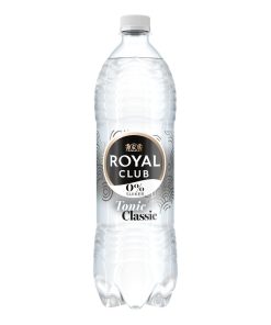 Royal Club Tonic 0% Suiker 1 Liter – tray 6 flessen