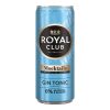 Royal Club Mocktails Gin Tonic blikjes 0% Alcoholvrij 25cl – tray 12