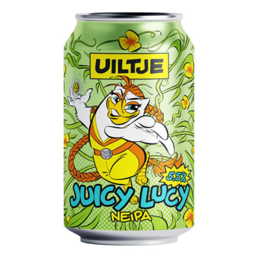 Uiltje Juicy Lucy NEIPA 33cl – doos 12 blikjes