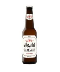 Asahi Super Dry 33cl flesjes – doos 24 stuks