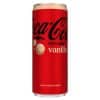 Coca Cola Vanilla ZERO blikjes 25cl tray 24 stuks