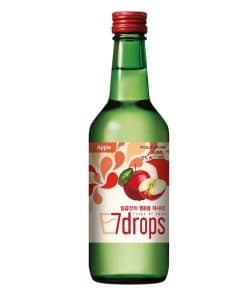 7 Drops Soju Apple 360ml Koreaanse fruitsoju fles
