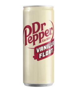 Dr Pepper Vanilla Float 33cl blikjes tray 12 stuks