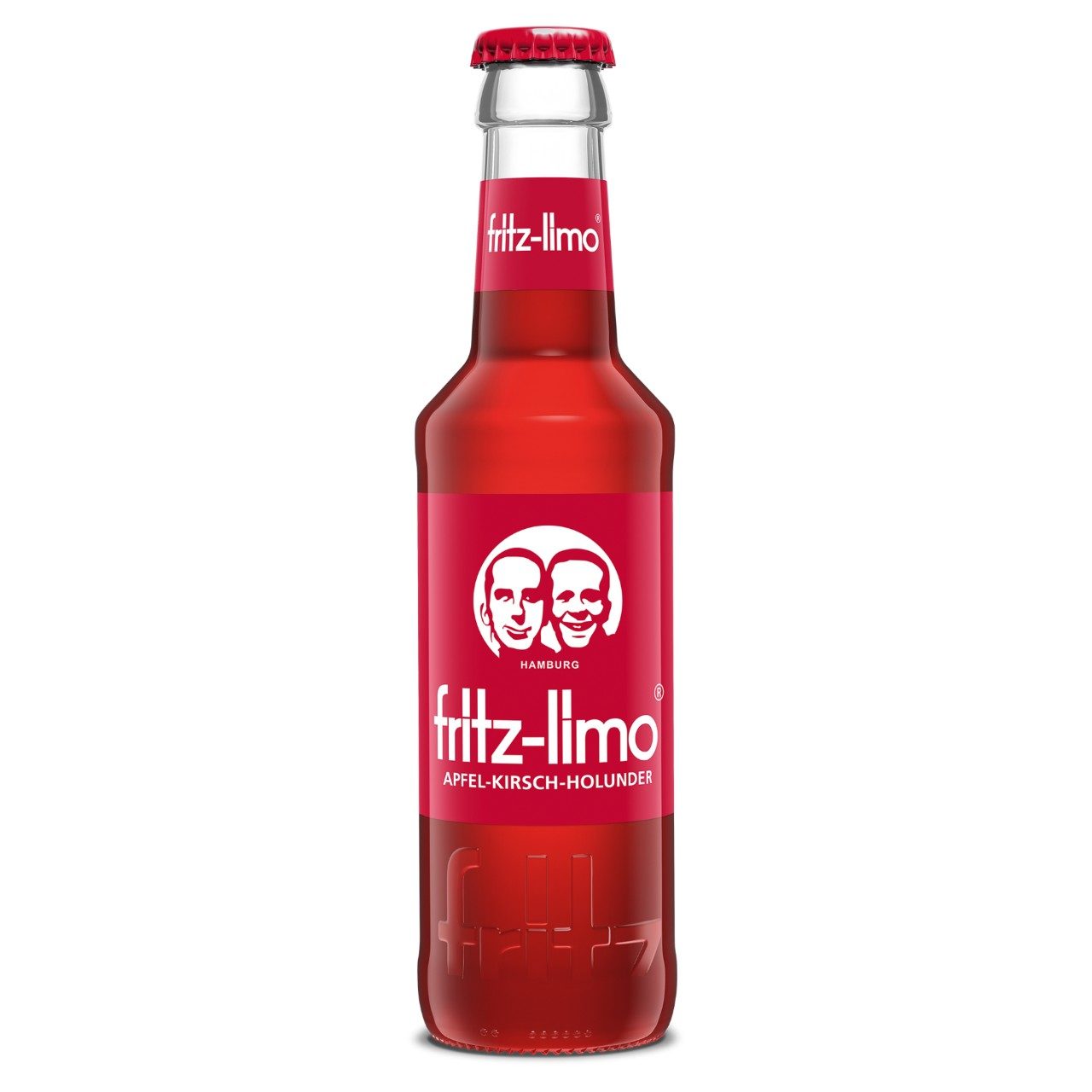 Fritz Limo Appel-Kers 20cl flesjes krat 24 stuks