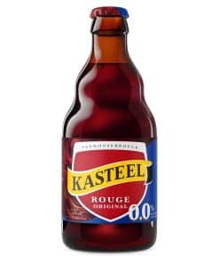 Kasteel Rouge 0.0 bier flesjes 33cl krat 24 stuks
