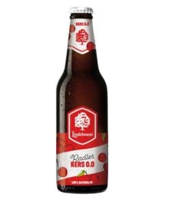 Lindeboom Radler Kersen 0.0% bier krat 12 × 30cl