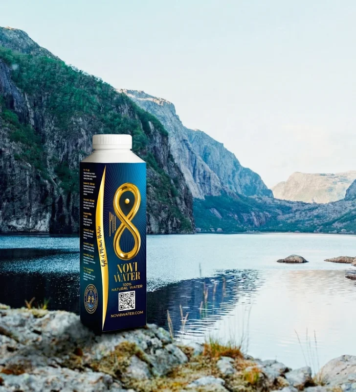 Novi8 Water 50cl Tetra Pak statiegeldvrij pH8 Noors bronwater