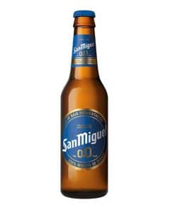 San Miguel 0.0% Alcoholvrij Bier 33cl doos 24 stuks