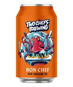 Two Chefs Bon Chef New England IPA bier 33 cl blikjes doos 12 stuks