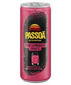 Passoã Pink Lemonade Spritz Blikjes 25cl Tray 12 Stuks