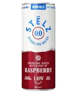 Stelz Raspberry 0.0% Blikjes 25cl Tray 12 Stuks