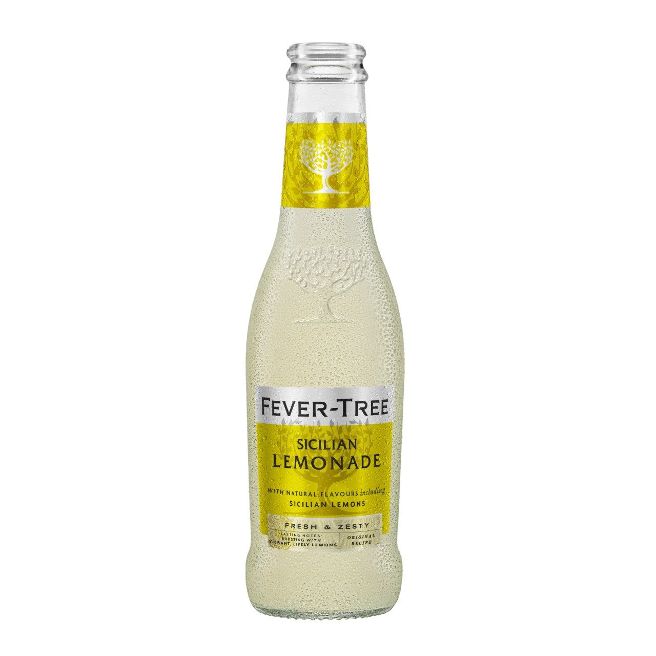 Fever Tree Sicilian Lemonade Flesjes 20cl Tray 24 Stuks