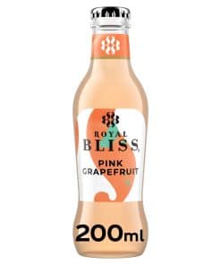 Royal Bliss Pink Grapefruit 20cl flesjes krat 24 stuks premium grapefruit mixer