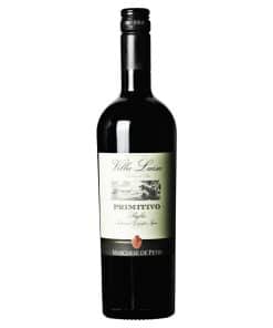 Villa Luisa Primitivo Rode Wijn 75cl Italië Doos 6 Flessen
