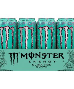 Alternative view of Ultra Vice Guava Zero Energy Drink 50cl Tray 12 Stuks