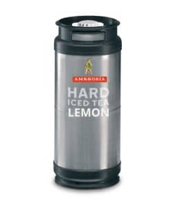 Ambrosia Hard Seltzer Iced Lemon 20 liter aluminium retourvat met bajonetkoppeling